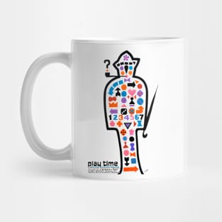 Jacques Tati Playtime (Polish Poster) Mug